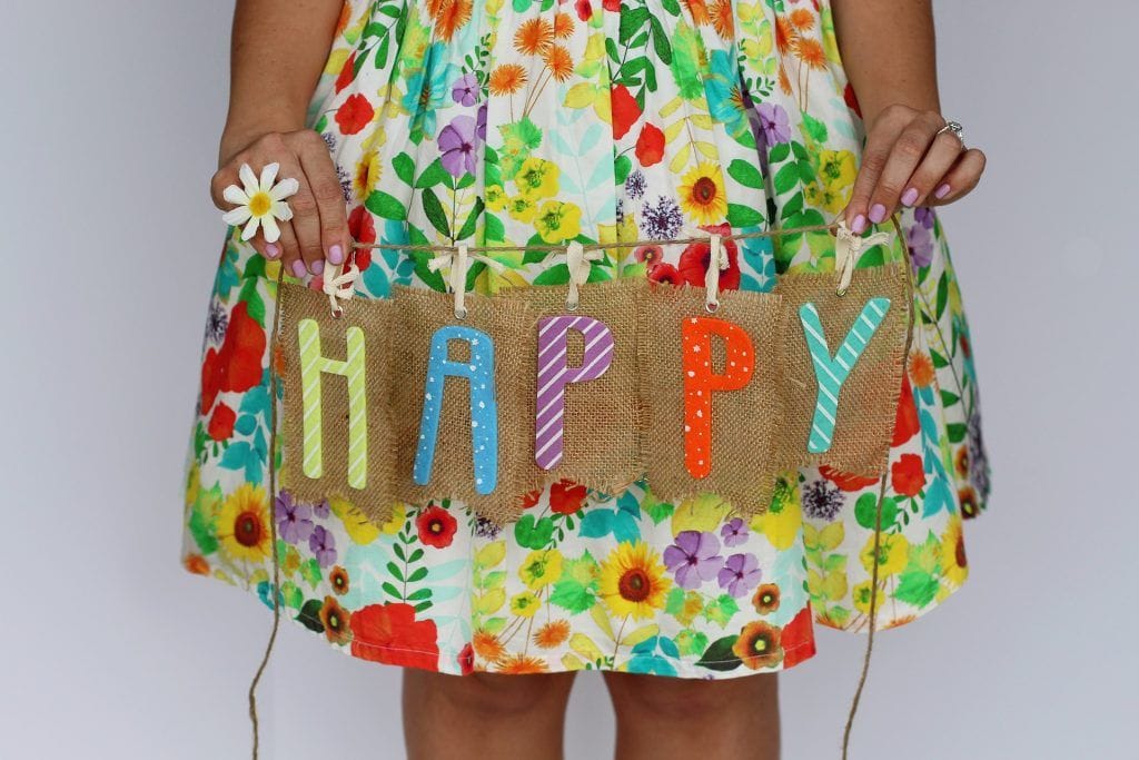 Happy representando todo lo que Me sigue sorprendiendo y haciendo feliz el día de mi cumpleaños.